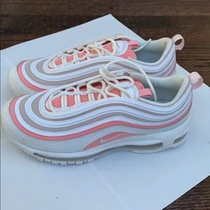 Nike Air Max 97 White Bleached Coral Pink